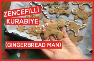 Zencefilli Kurabiye Tarifi (Gingerbread Man)