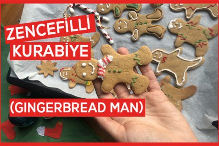 Zencefilli Kurabiye Tarifi (Gingerbread Man)